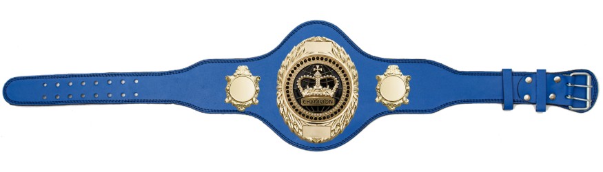 CHAMPIONSHIP BELT - PLT286/G/BLKGEM - AVAILABLE IN 4 COLOURS
